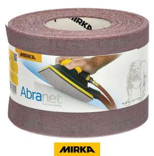 MIRKA Abranet 115mm x 25m Elek - RULO Zımpara