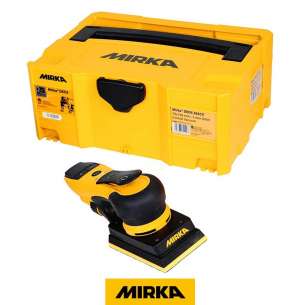 MIRKA DEOS 353CV 81x133 mm Toz Emişli Zımpara Makinası - Taşıma Kutulu