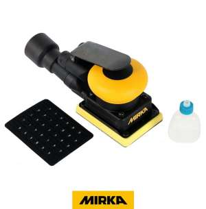 MIRKA OS 343CV 75x100mm Toz Emişli Havalı Zımpara Makinesi