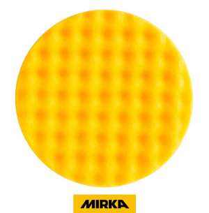 MIRKA Polisaj Pedi Sarı Waffle 150x25mm 1/paket