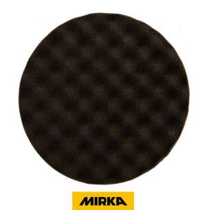 MIRKA Polisaj Pedi 150x25mm Siyah Waffle 2/Paket