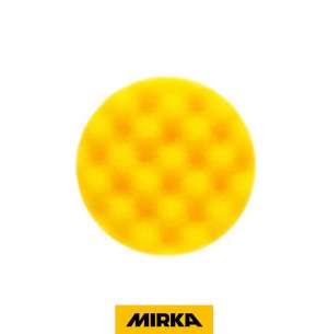 MIRKA Polisaj Pedi 85mm Waffle Sarı 2/PAKET