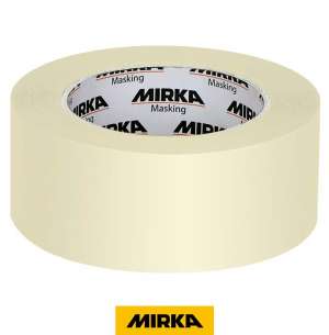 MIRKA Maskeleme Bantı 100˚C Beyaz Serii 48mmx50m, 24/Paket