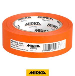 MIRKA Maskeleme Bantı 90°C Turuncu Seri 36mmx45m, 24/Paket