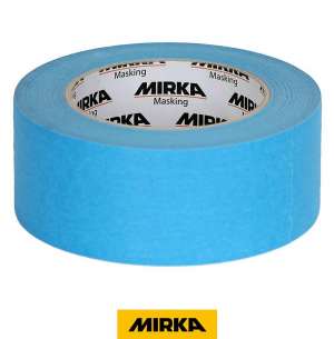 MIRKA Maskeleme Bantı 120˚C Mavi Seri 18mmx50m, 48/Paket