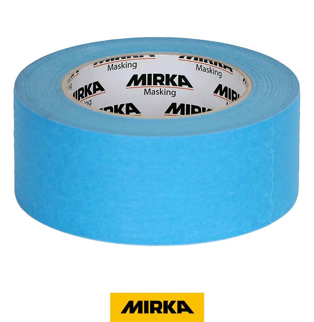 MIRKA Maskeleme Bantı 120˚C Mavi Seri 36mmx50m, 24/Paket