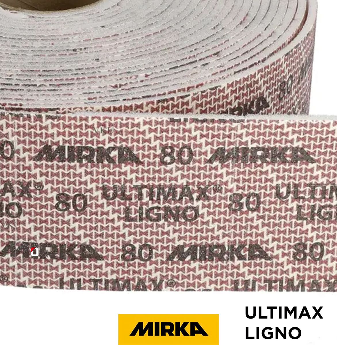 MIRKA Ultimax Ligno Soft 115 x 125mm Perforeli Rulo Zımpara