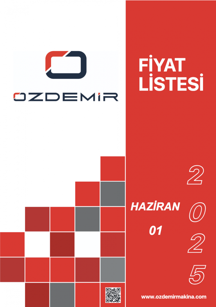 Özdemir makina fiyat listesi