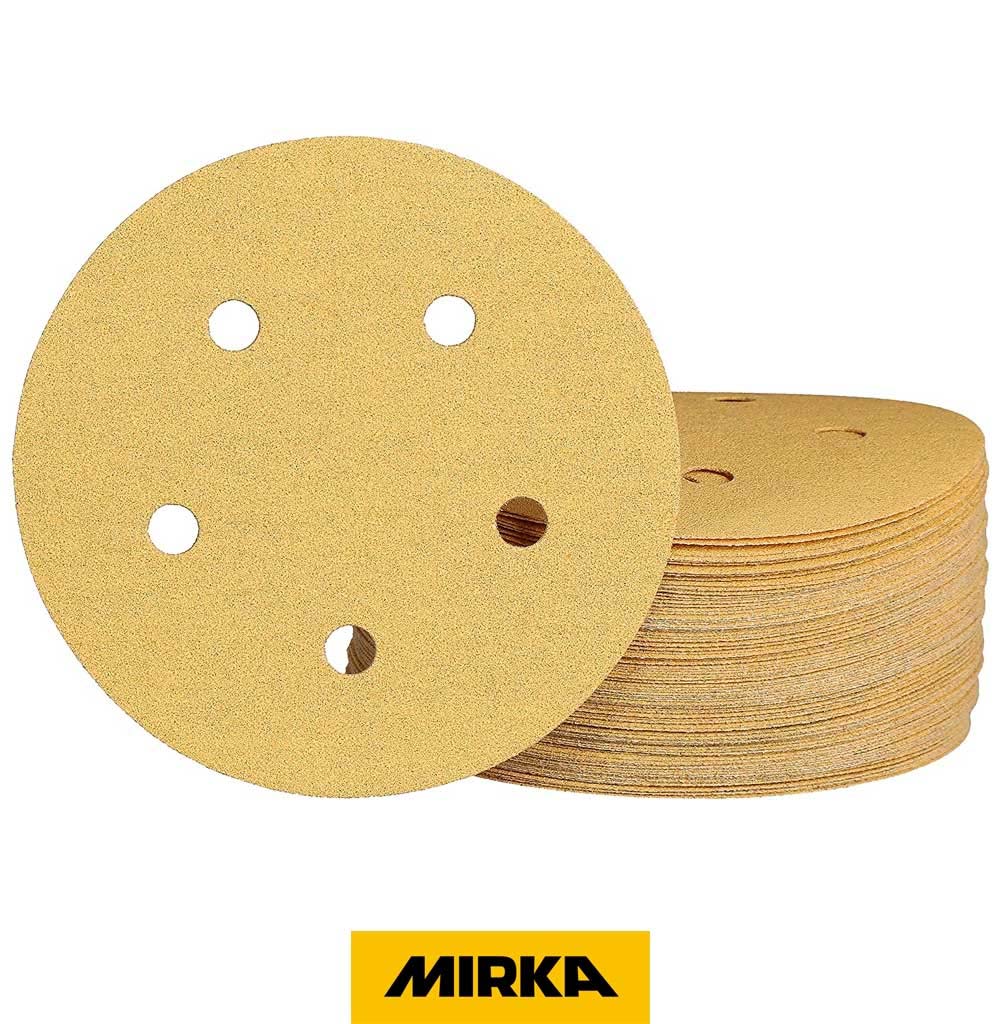 MIRKA GOLD 125mm 5D Zımpara