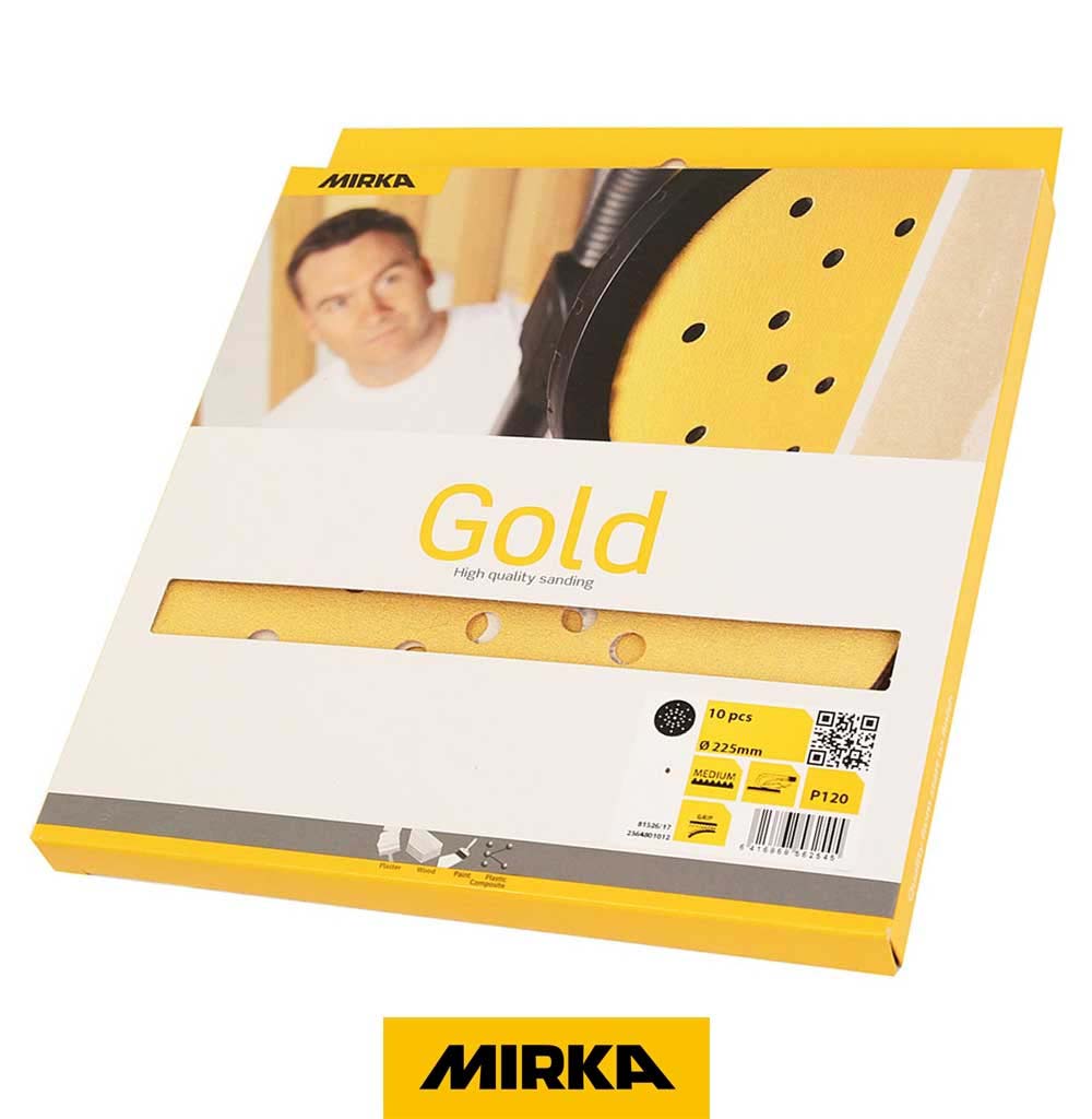 MIRKA GOLD 225mm 27D Zımpara