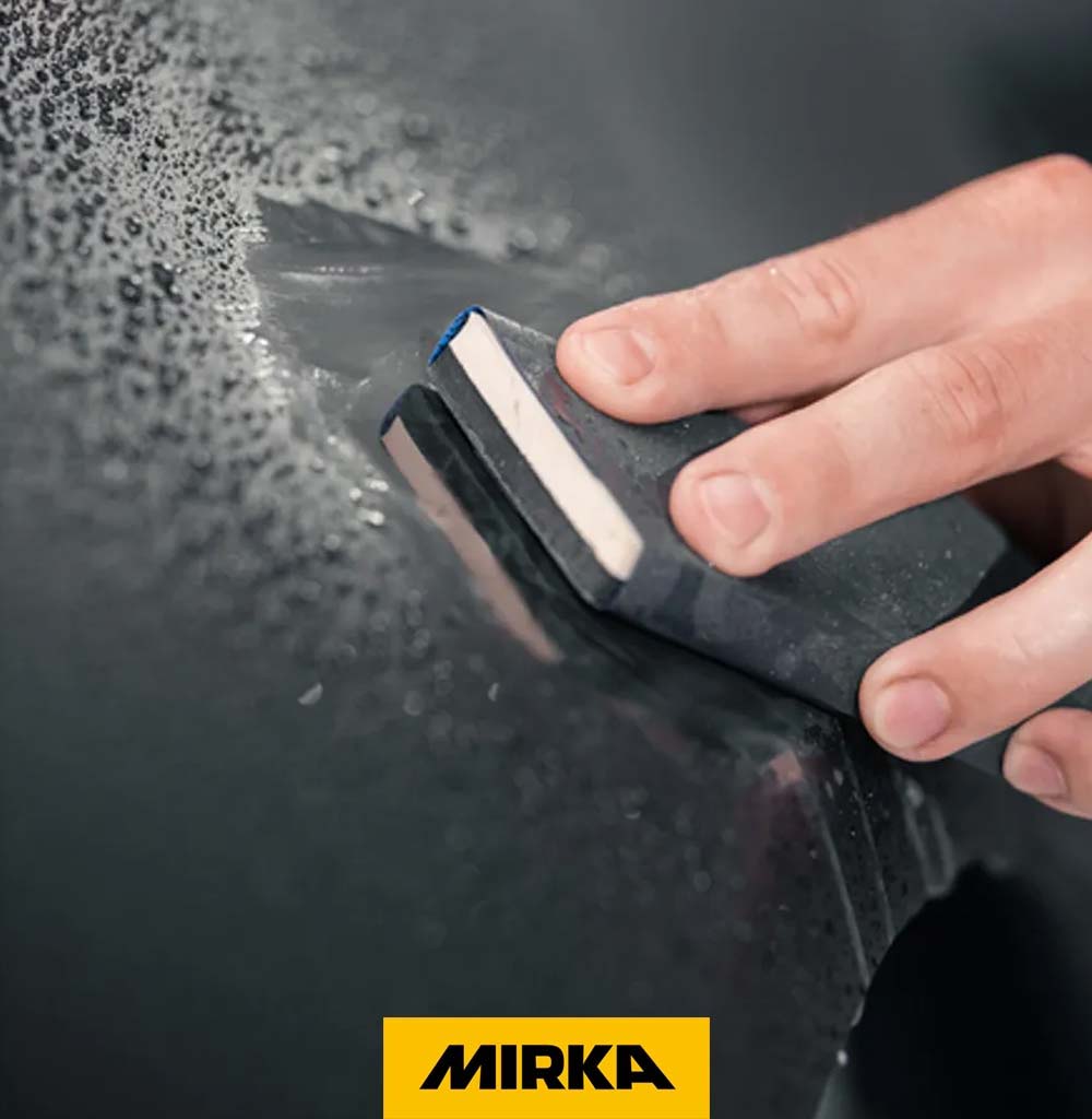 Disco Grana Grossa Legno Metallo Mirka WPF Rozet 30/30 Mm - Blocco Levigatura Legno E Metallo Disco Abrasivo